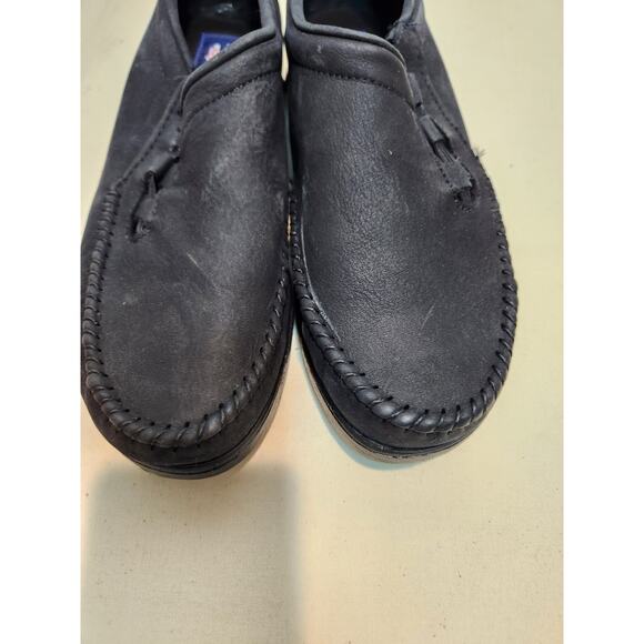 Dexter Walkmocs Harmony Black Leather Shoes Men’s 9M NWOB Made in USA Casual - Picture 2 of 12